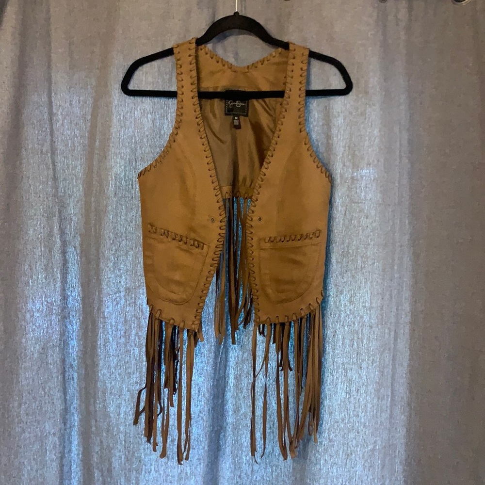 Jessica Simpson Faux Suede Vest